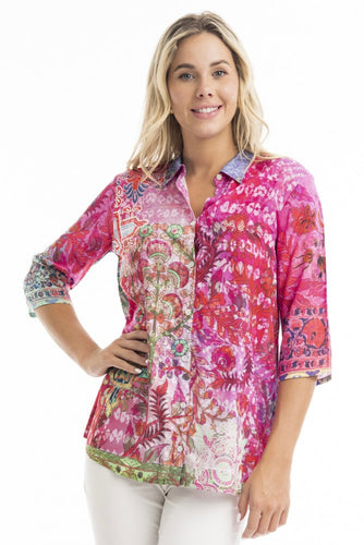 Rambagh Digital Collared Shirt