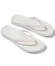 Load image into Gallery viewer, Archies Support Thongs - White
