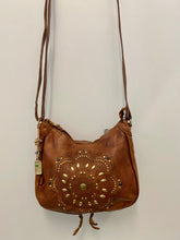 Load image into Gallery viewer, Lacey Zip Round Hobo - Oak