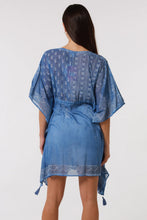 Load image into Gallery viewer, Embroided Kaftan - Blue