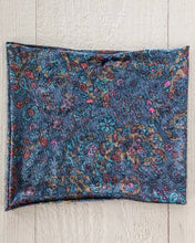 Load image into Gallery viewer, Boho Bandeau Half - Velvet Navy Retro Paisley