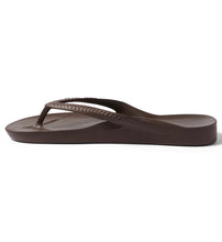 Load image into Gallery viewer, Archies Support Thongs - Chocolate Brown