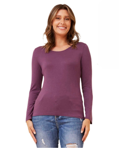 Basic Top - Aubergine