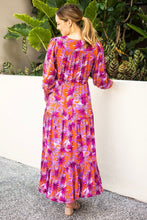 Load image into Gallery viewer, Alora Print Selma Maxi Dress
