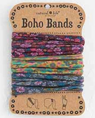 Boho Bands Purple/Mustard/Charcoal