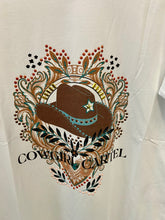 Load image into Gallery viewer, Cowgirl Tee - White