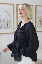 Load image into Gallery viewer, Lily Grace Top - Black