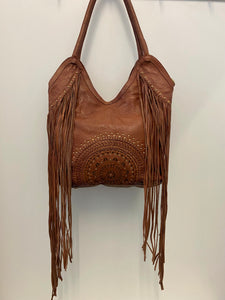 Wilder Tassel Tote - Oak