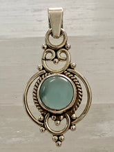 Load image into Gallery viewer, Chalcedony Sterling Silver Pendant