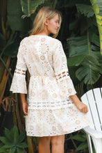 Load image into Gallery viewer, Cotton Tassel Bloom Dress