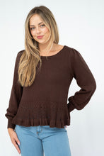 Load image into Gallery viewer, Lila Knit - Chocolate