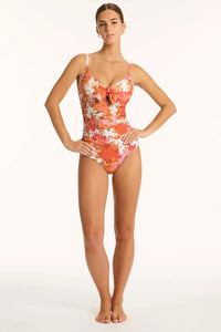 Daisyfield Tie Front DD/E One Piece