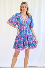 Load image into Gallery viewer, Ella Dress - Blue/Pink