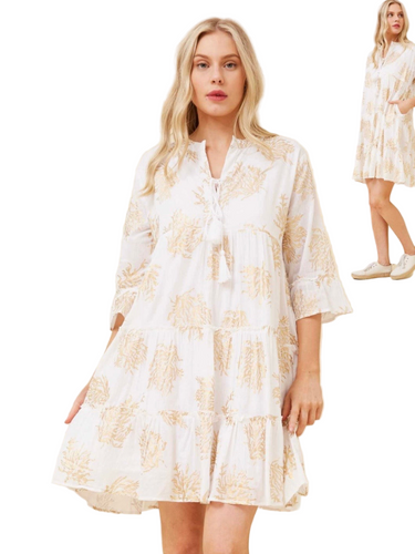 Gold Reef Dress