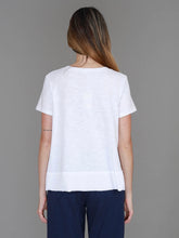 Load image into Gallery viewer, Charlene Women's Star Stripe T-Shirt – Cotton Slub Jersey