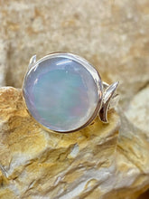 Load image into Gallery viewer, Triple Goddess Ring - Mother Of Pearl