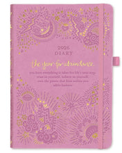 Load image into Gallery viewer, 2026 Diary Planner |  Moonlit Mauve Purple | Year for Abundance