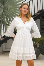 Load image into Gallery viewer, Cotton Paisley Bloom Dress