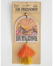 Load image into Gallery viewer, Air Freshener Stop Smile Breathe Sun - Strawberry