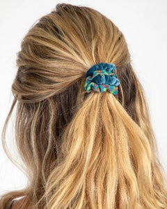 Mixed Scrunchies Set 5 - Green Gold