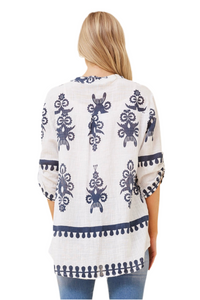 Ferrera Boho Print Top