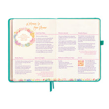 Load image into Gallery viewer, 2026 Diary Planner | Turquoise Twist | Year to Ignite Your Light