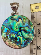 Load image into Gallery viewer, Two Sided Oceania Sterling Silver Pendant