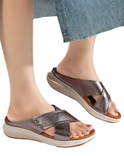 Load image into Gallery viewer, Jenny Sandals - Pewter
