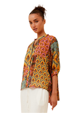 Load image into Gallery viewer, Belinda Shirt - Patchwork Print