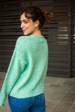 Load image into Gallery viewer, Boucle Knit Jumper - Green