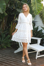 Load image into Gallery viewer, Cotton Broderie Anglaise Dress