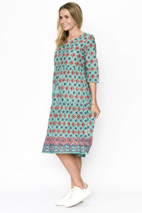 Rebecca Tie Neck Dress