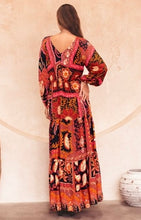 Load image into Gallery viewer, Billow sleeve Maxi - Talia Print