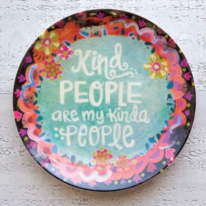 Melamine Plate Mini Kind People