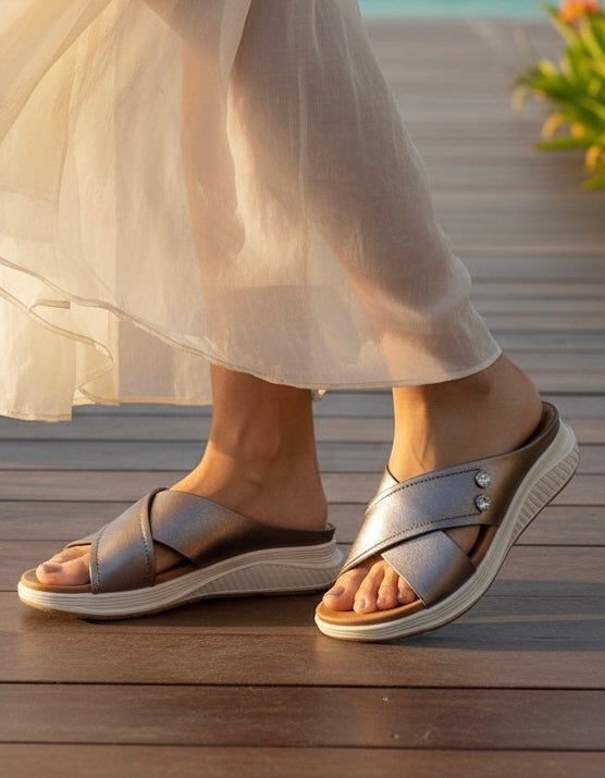 Jenny Sandals - Pewter