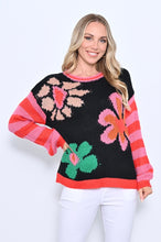 Load image into Gallery viewer, Floral Jumper - Black