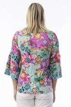 Load image into Gallery viewer, V Neckline Wide Sleeve Top - Selaron