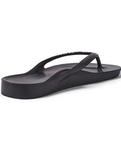 Load image into Gallery viewer, Archies Support Thongs - Black