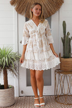 Load image into Gallery viewer, Cotton Tassel Bloom Dress