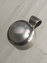 Load image into Gallery viewer, Small Sterling Silver Pendant - White Pearl