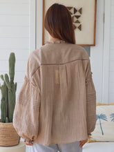 Load image into Gallery viewer, Sahara Pintuck Blouse