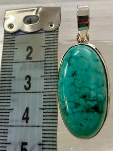 Turquoise Sterling Silver Pendant