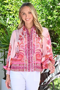 Bohemian-Inspired Shirt - Pink