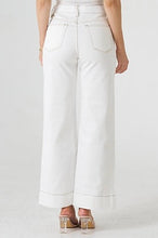 Load image into Gallery viewer, Wide Leg Denim Jeans - Off White