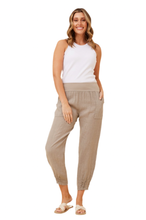 Load image into Gallery viewer, Finn Linen Pants - Taupe