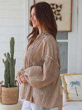 Load image into Gallery viewer, Sahara Pintuck Blouse
