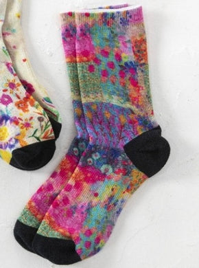 Weekend Socks - Life Is A Canvas