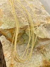 Load image into Gallery viewer, 5 Strand Silk Cord - Gold