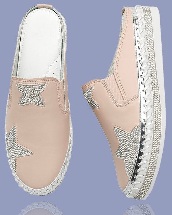 Lav-Ish Slides with Star - Blush