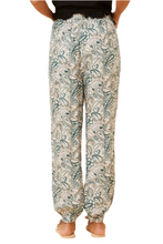 Load image into Gallery viewer, Jogger Pants -Green Paisley Print